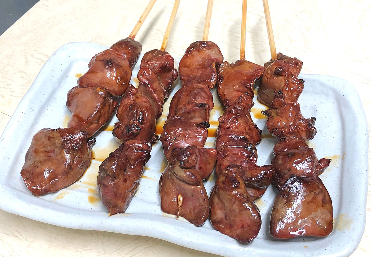 炭火焼きも串（たれ）5本